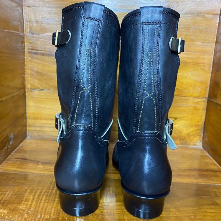 Briselblack 10” Engineer Boots “The Keeper” 3.0   Unstructured Toe Box